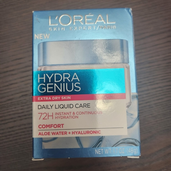 L'Oreal Paris Skincare Hydra Genius 1.7 Fl Oz Moisturizer for Extra Dry Skin - Picture 1 of 8